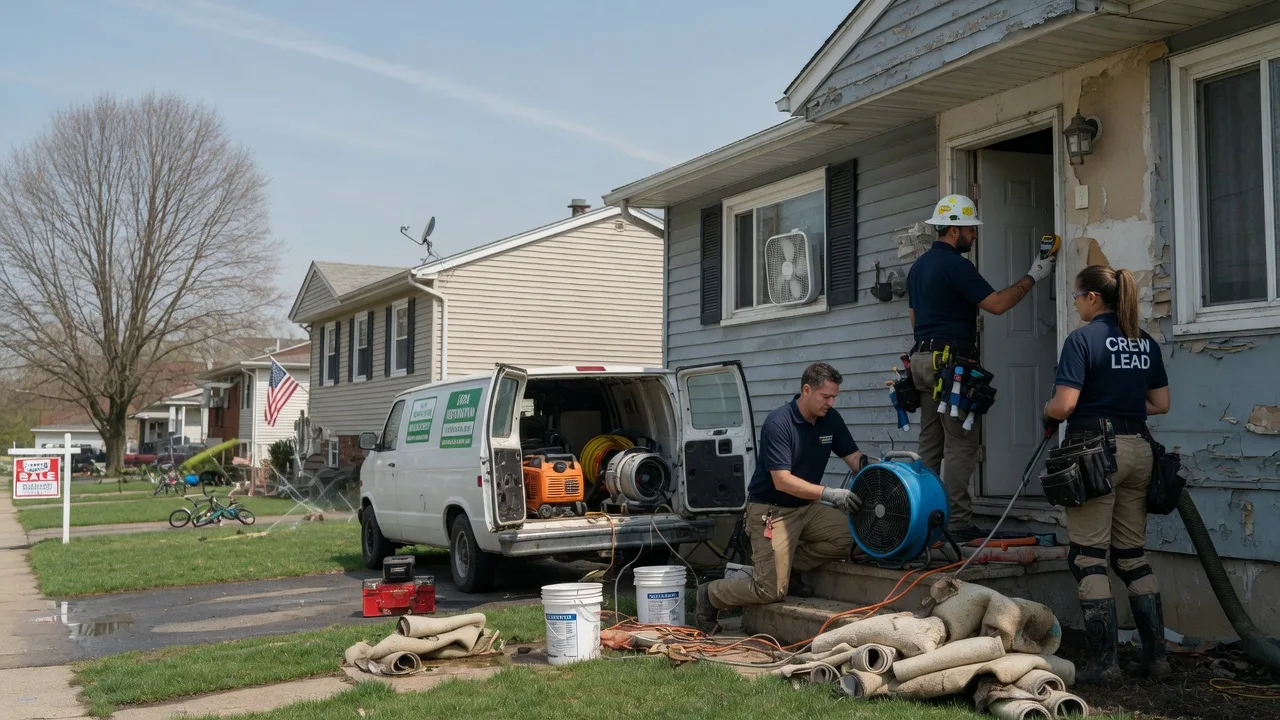 Flood Cleanup in Saint Francis, MN near me
